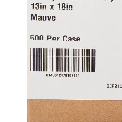 TOWEL, PRO 2PLY/POLY MAUVE 13X18