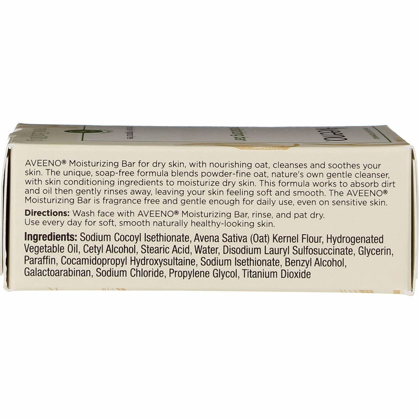 AVEENO BAR, W/OATMEAL DRY SKIN3.5OZ 9JJSLS