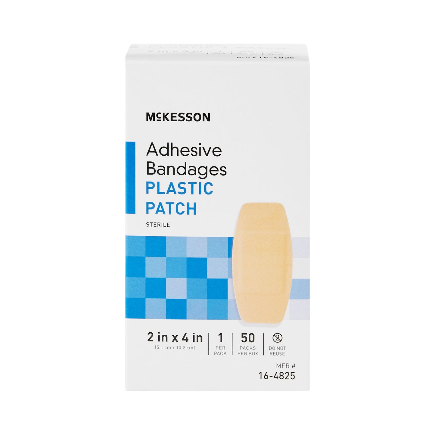 BANDAGE, ADHSV SHR PTCH 2X4 STR LF