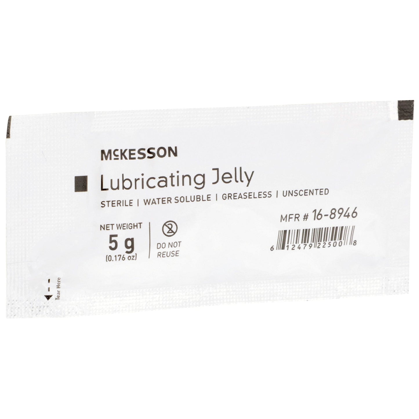 LUBRICATING JELLY, STR FOIL PKT 5GRAM
