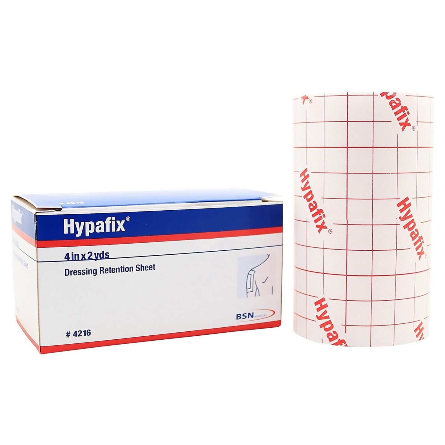 TAPE, DRESSING HYPAFIX RETENTION 4"X2YDS