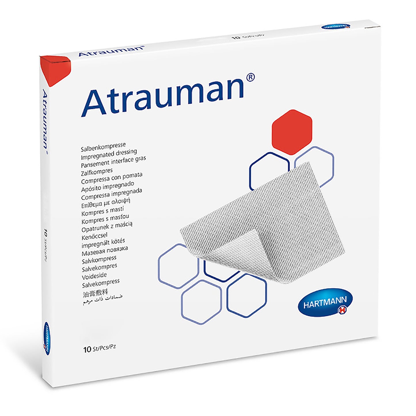 DRESSING, WOUND ATRAUMAN IMPREGNATED 4"X4"