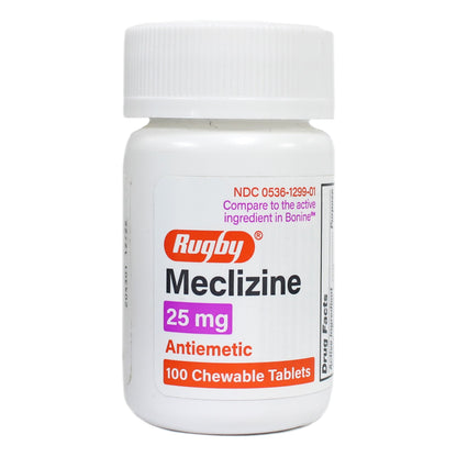 MECLIZINE HCL, TAB CHEW 25MG