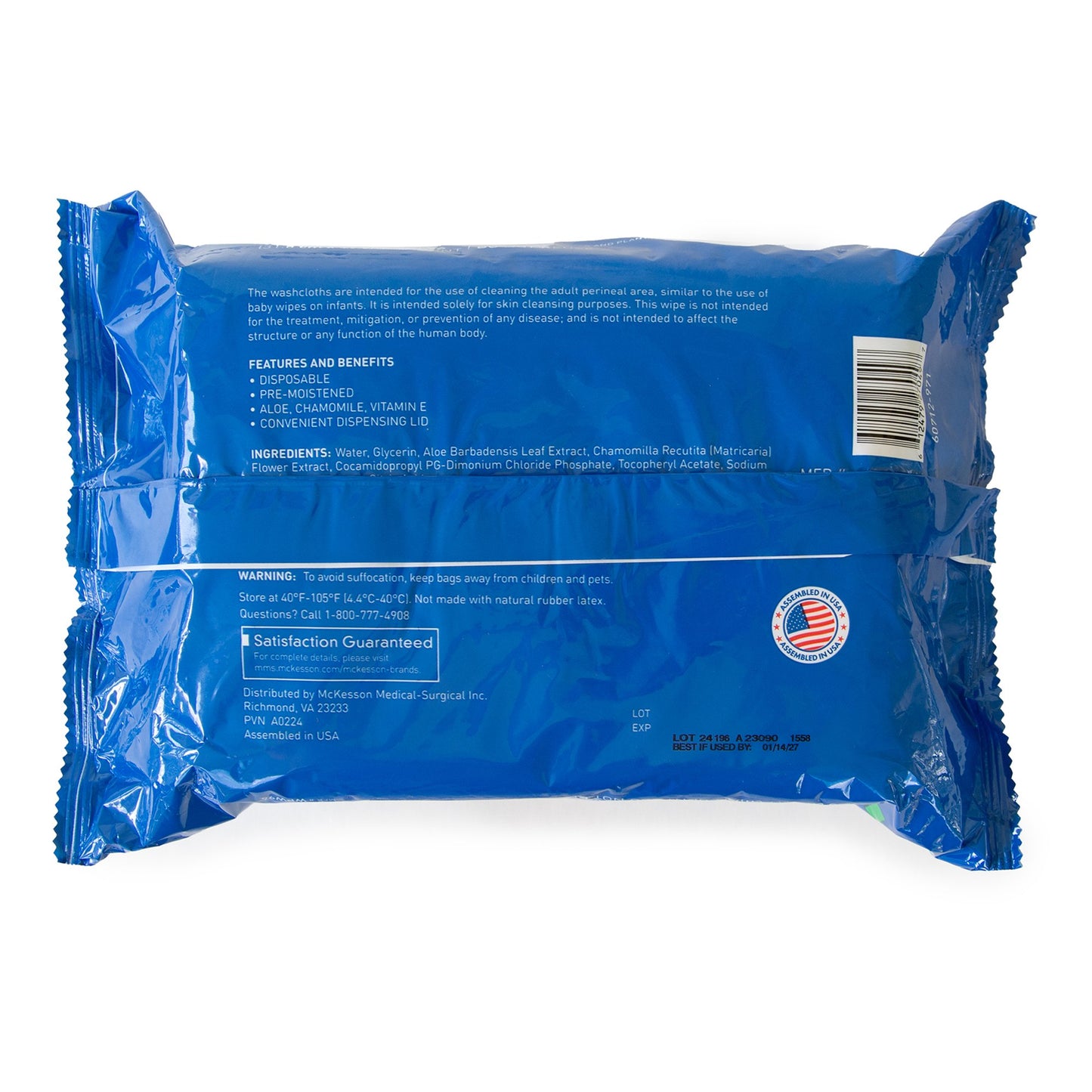 WIPE, PRE-MOIST W/DSPN LID