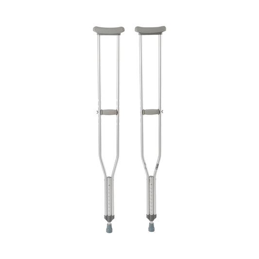 CRUTCH, ALUM PSH-BTN ADJ TALLADLT 350LB