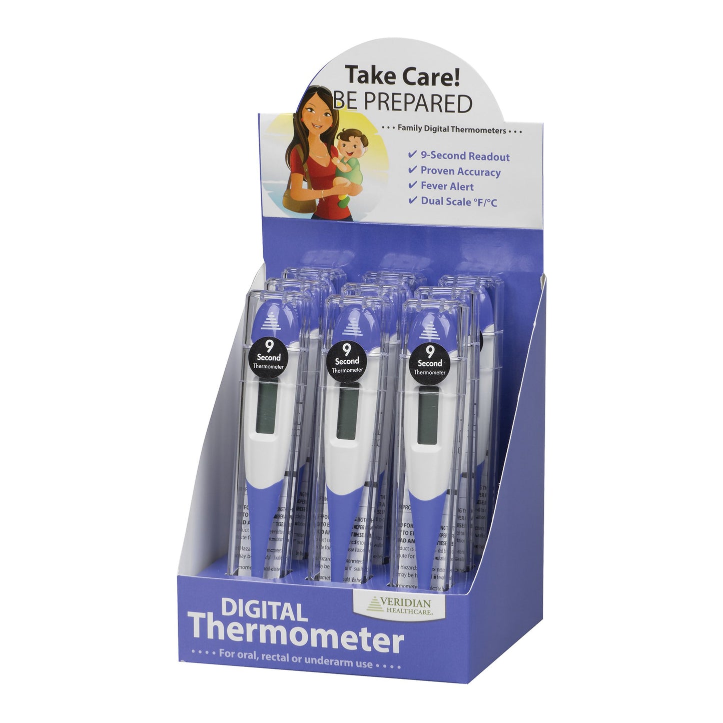 DISPLAY, THERMOMETER DIG 9SECOND