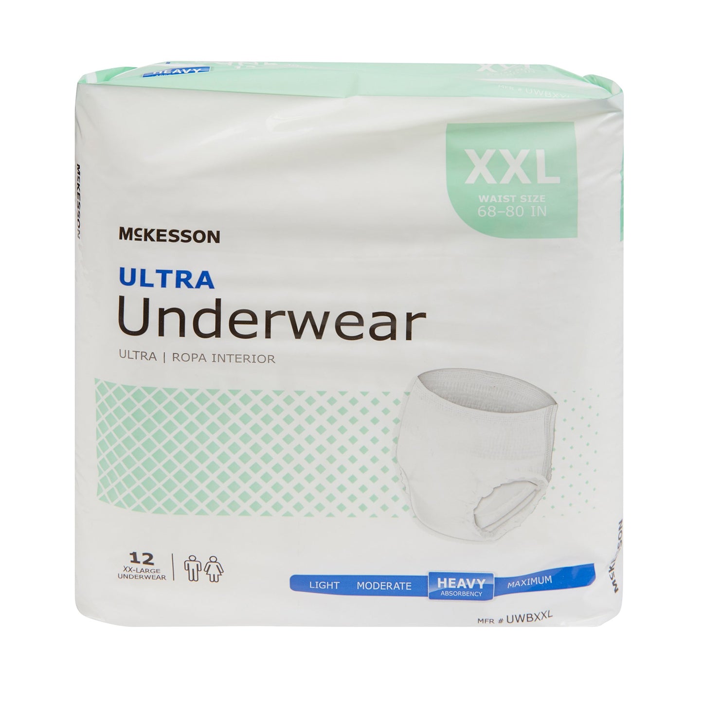 UNDERWEAR, ULTRA 2XLG 68-80