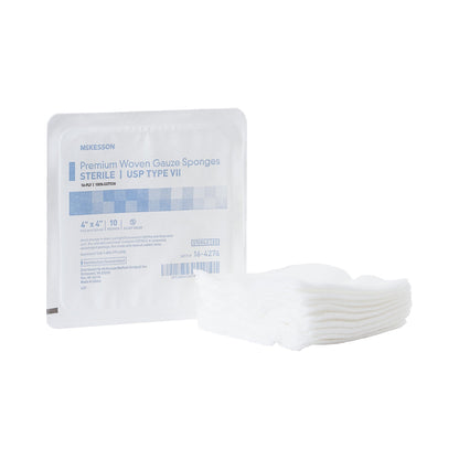 SPONGE, GAUZE TYPE-VII 16PLY STR 4"X4"