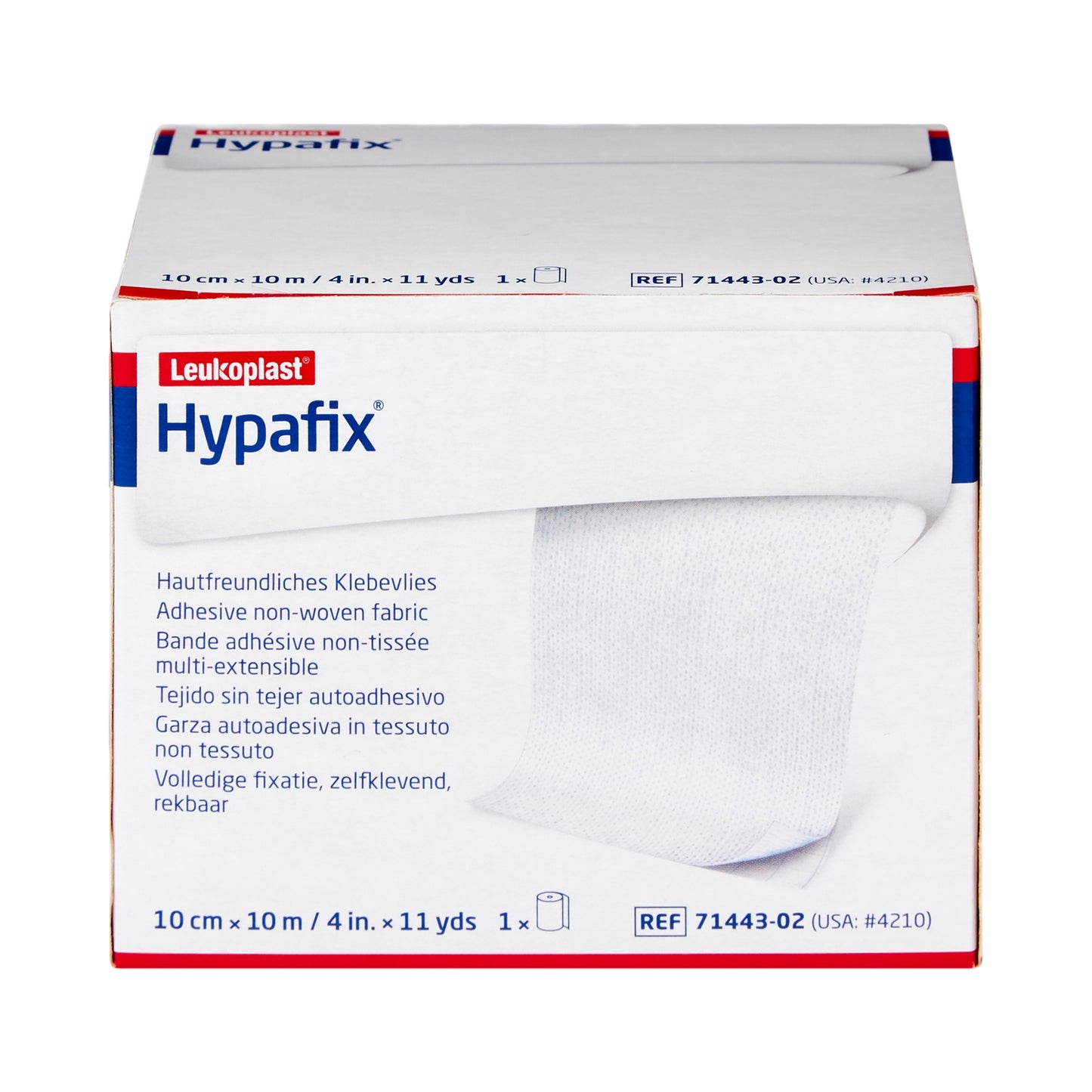 TAPE, DRESSING HYPAFIX RETENTION 4"X10YDS