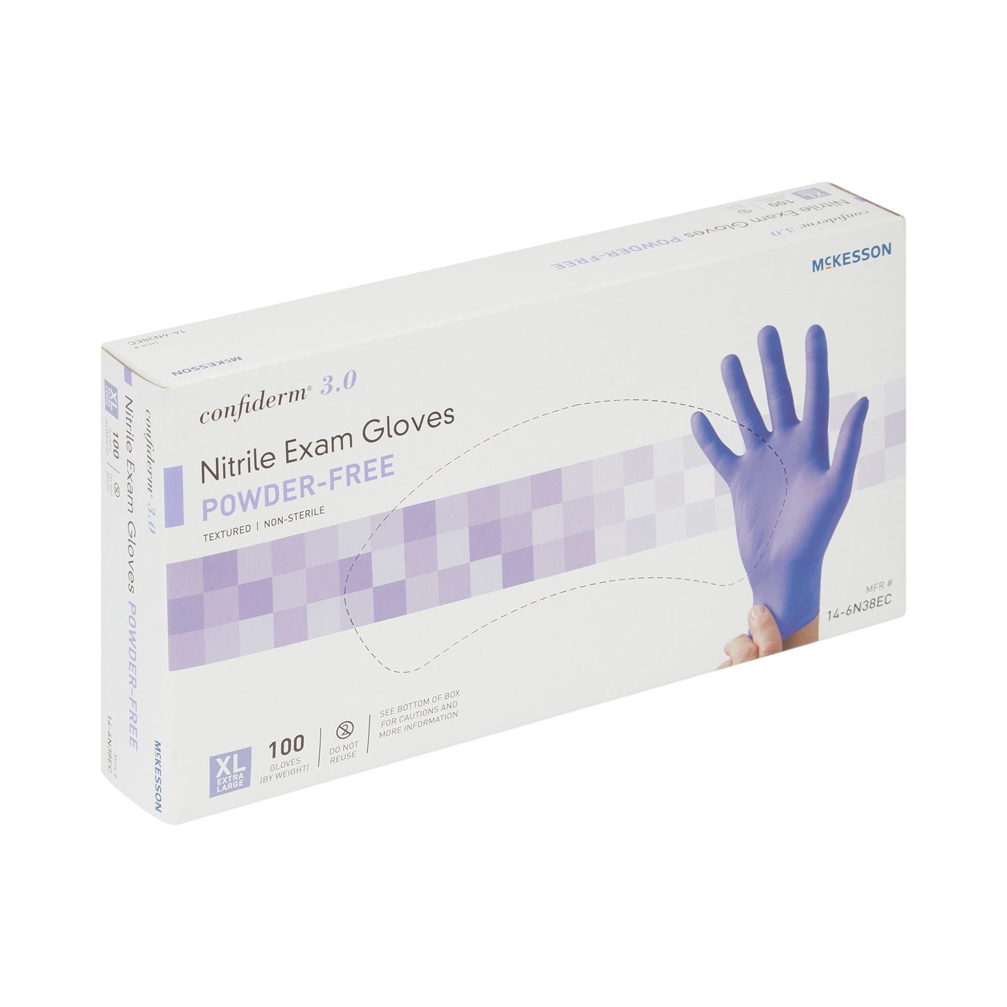 GLOVE, EXAM NTRL XL N/S 3.0