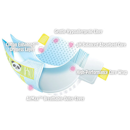 DIAPER, BABY CUTIES PREVAIL NEWBORN