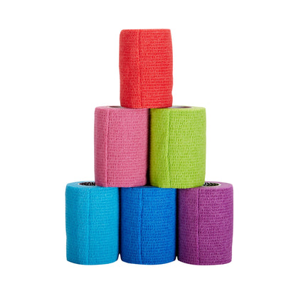 BANDAGE, COHESIVE N/S COLORPK3"