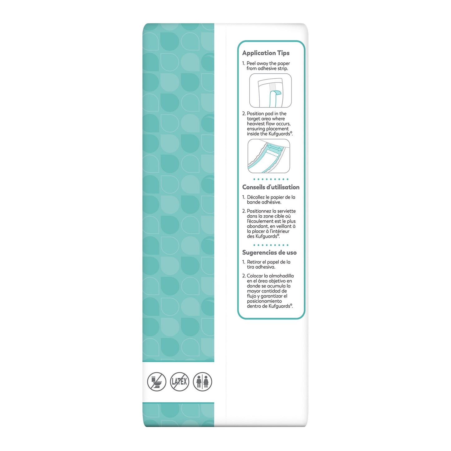 PAD, BOOSTER TRANQUILITY ESSENT F/DISP UNDERGARMENT