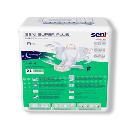 BRIEF, INCONT SENI SUPER PLUSXLG 55"-67"