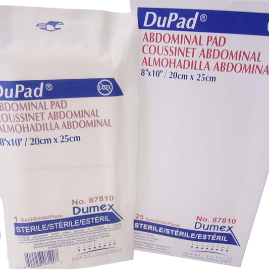 PAD, ABD STR 8X10