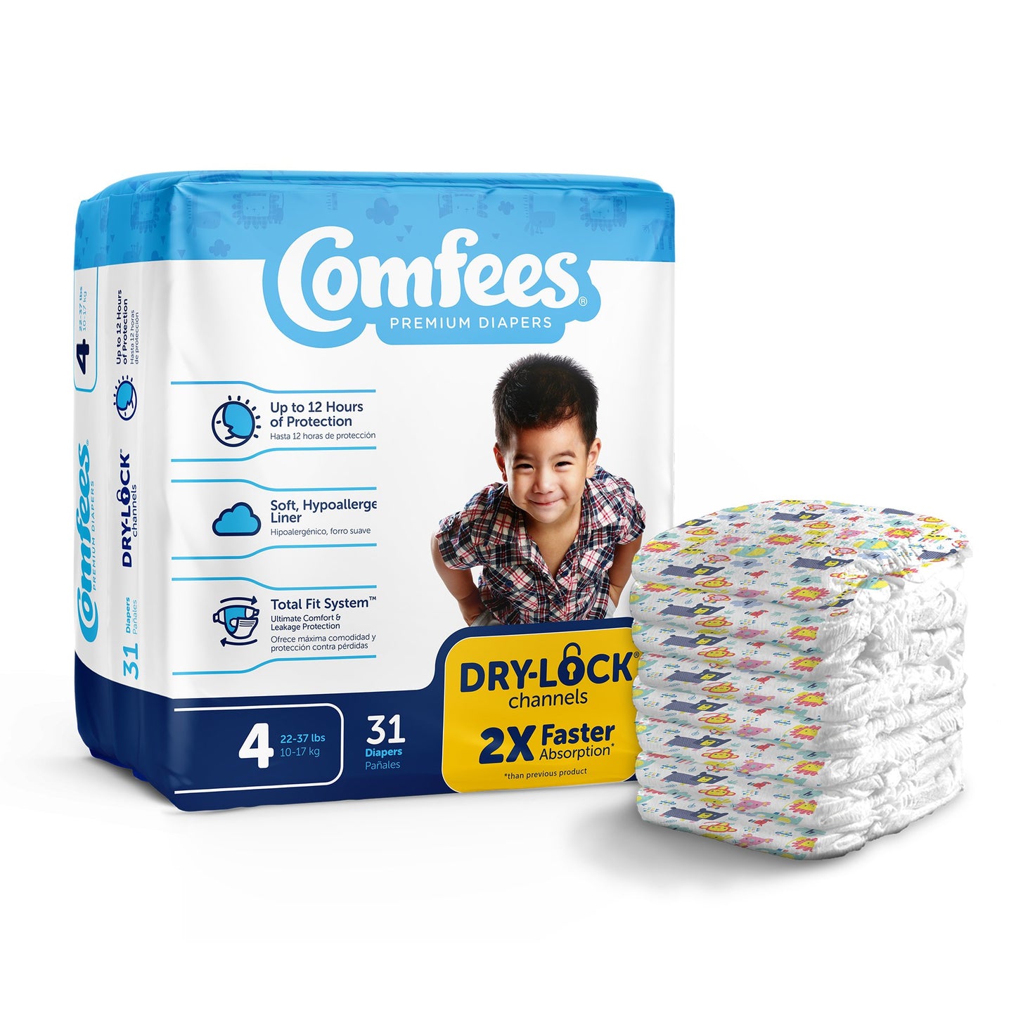 DIAPER, BABY COMFEES SZ4