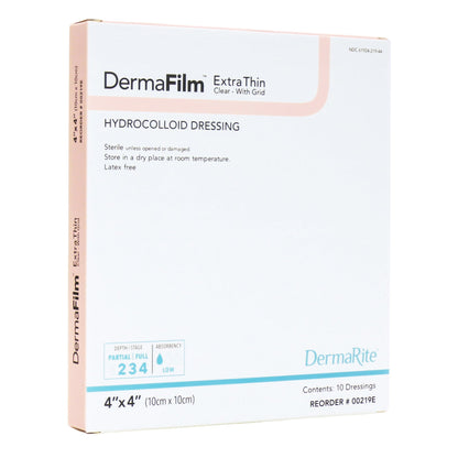 DRESSING, DERMAFILM THIN 4X4