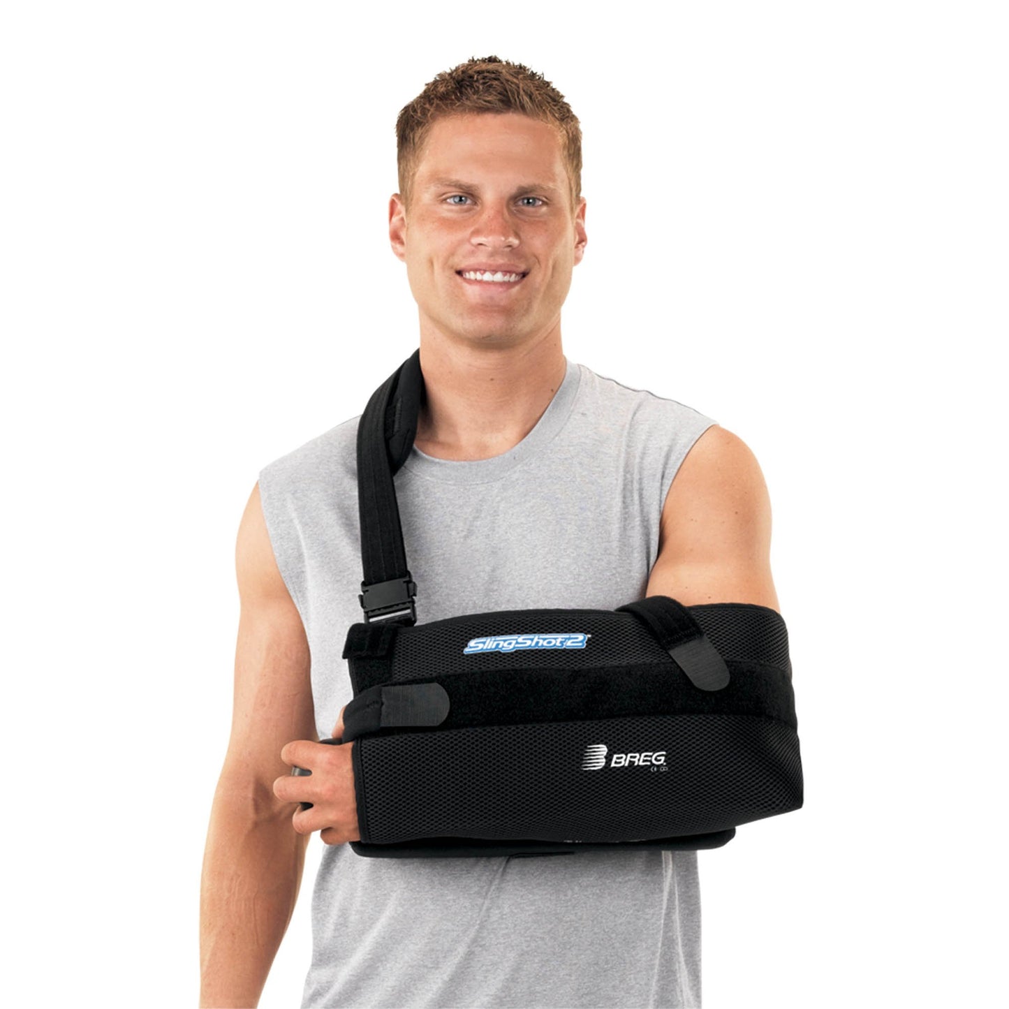 SHOULDER IMMOBILIZER, SLINGSHOT2 F/ARM & SHLDR MED BREGIN