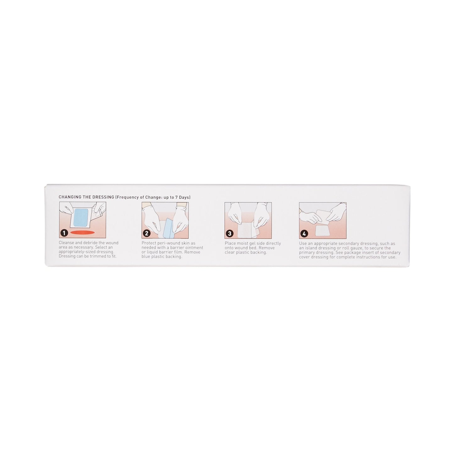 DRESSING, HYDROGEL SHEET STR LF 4X4