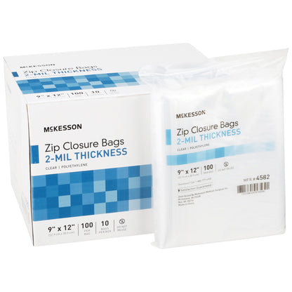 BAG, ZIP LOCK 9X12