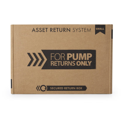 BOX, RETURN ASSET PUMP NOT PREPAID SM