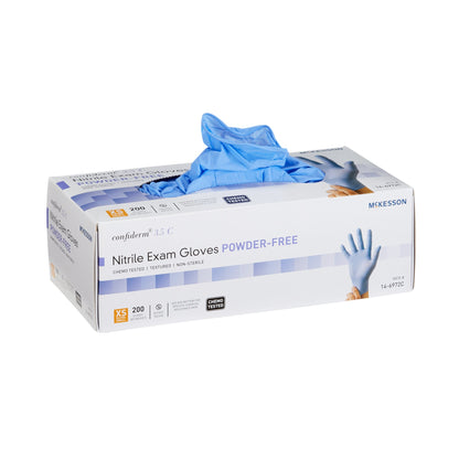 GLOVE, EXAM NTRL XS N/S CHEMO3.5C