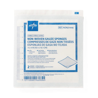 SPONGE, GAUZE AVANT 6PLY STR 4"X4"