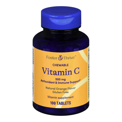 VITAMIN C, CHEW FT SM ORG 500MG