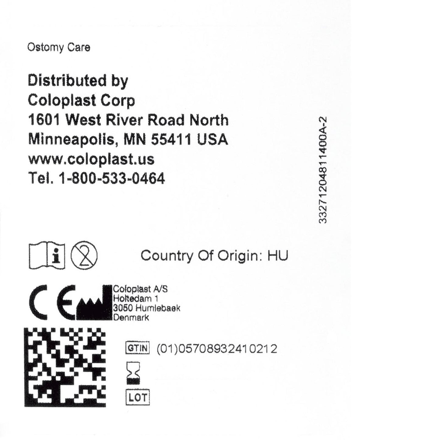 SEAL, F/OSTOMY POUCH BRAVA THICK 3/4"X2 1/2"