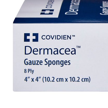 SPONGE, GAUZE DERMACEA 8PLY STR 4"X4"