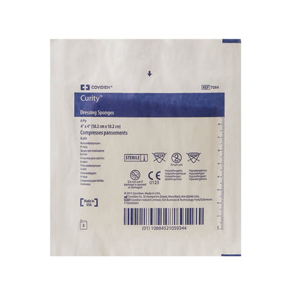GAUZE, NON WOVEN ALL PURPOSE SPONGES 4X4" 6PLY