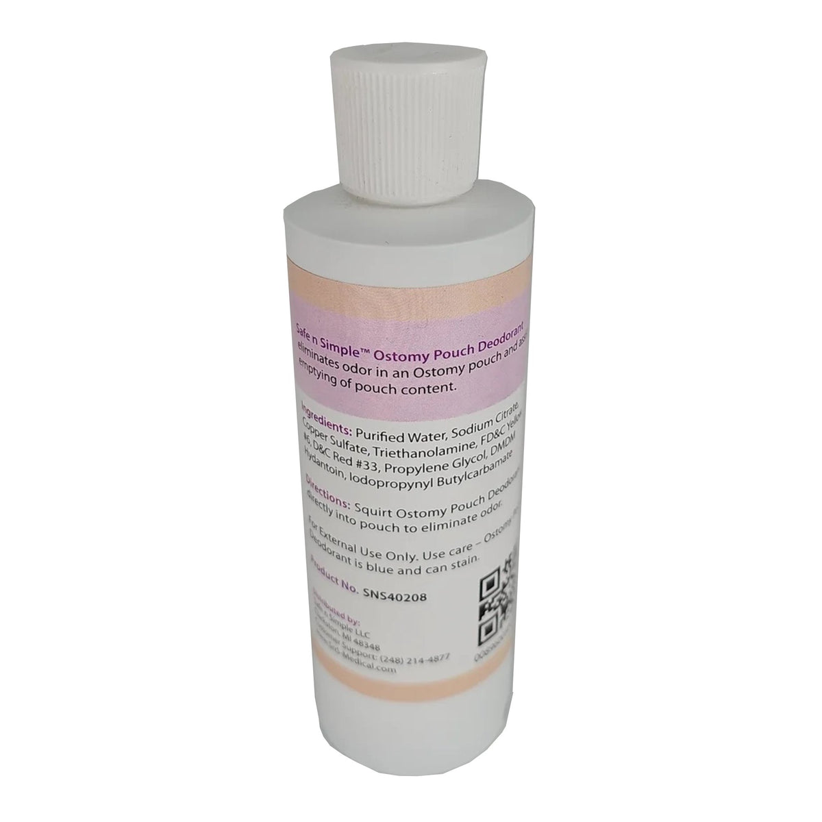 DEODORANT, OSTOMY APPLIANCE 8OZ