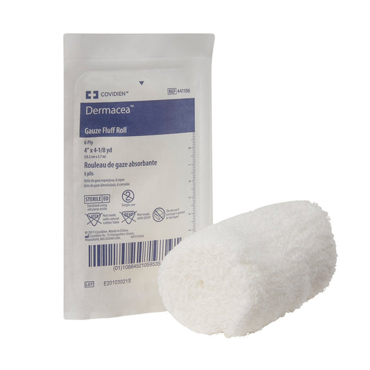 FLUFF, DERMACEA STR 4"X4YD