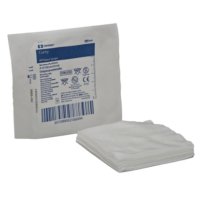 SPONGE, GAUZE CURITY STR 4"X4"