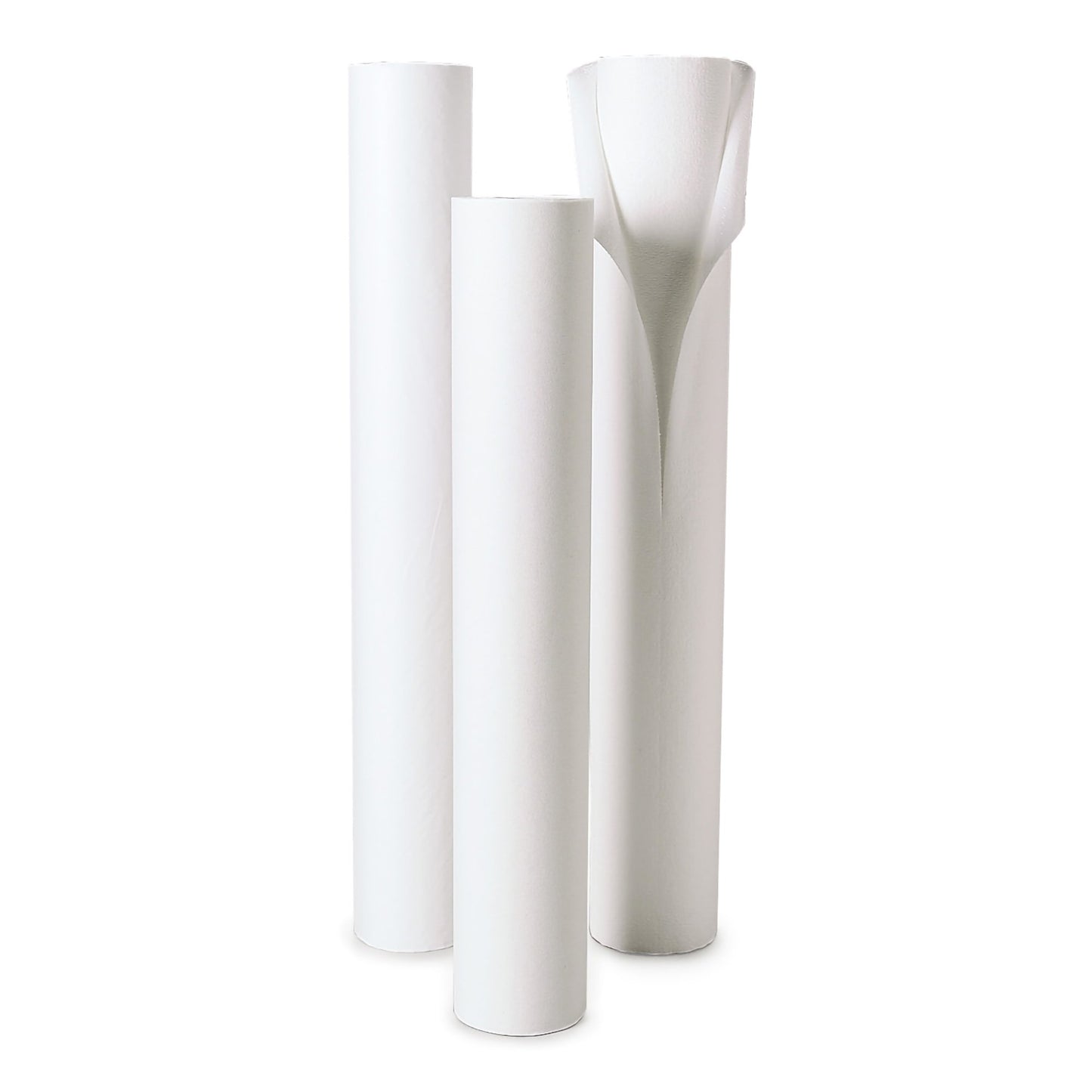 PAPER, TABLE CREPE/POLY W/PERF18"X100'