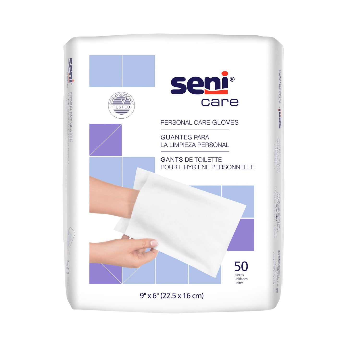 GLOVE, CLEANSING SENI CARE 9"X6"
