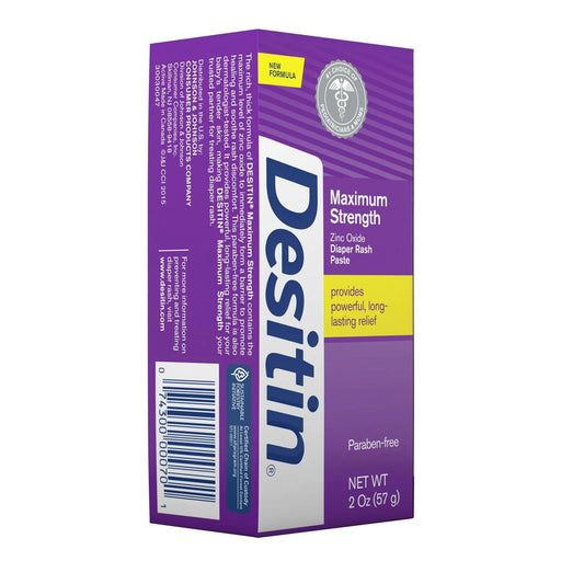 DESITIN PASTE, ZINC MAX/STR 2OZ