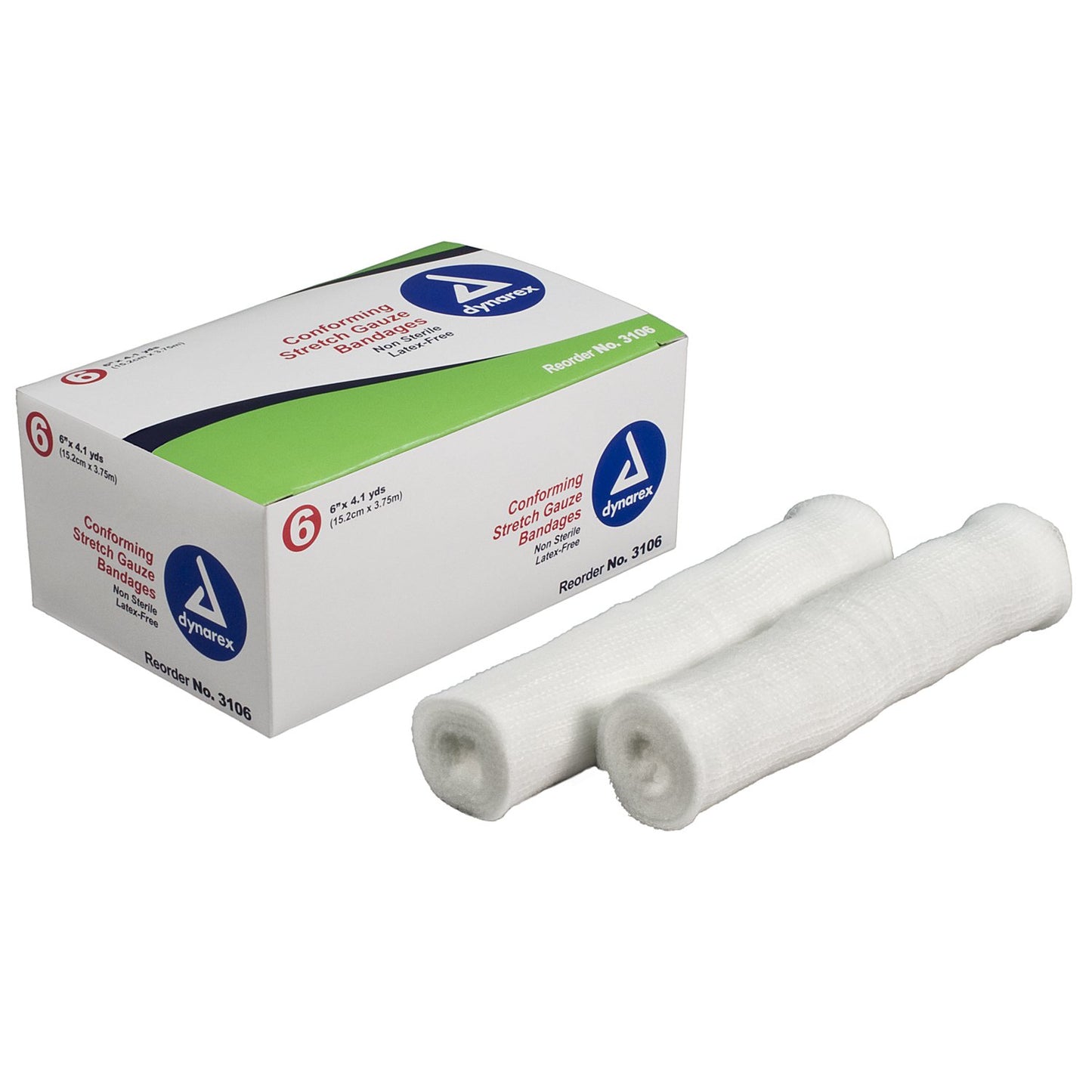 GAUZE, STRCH 6" N/S
