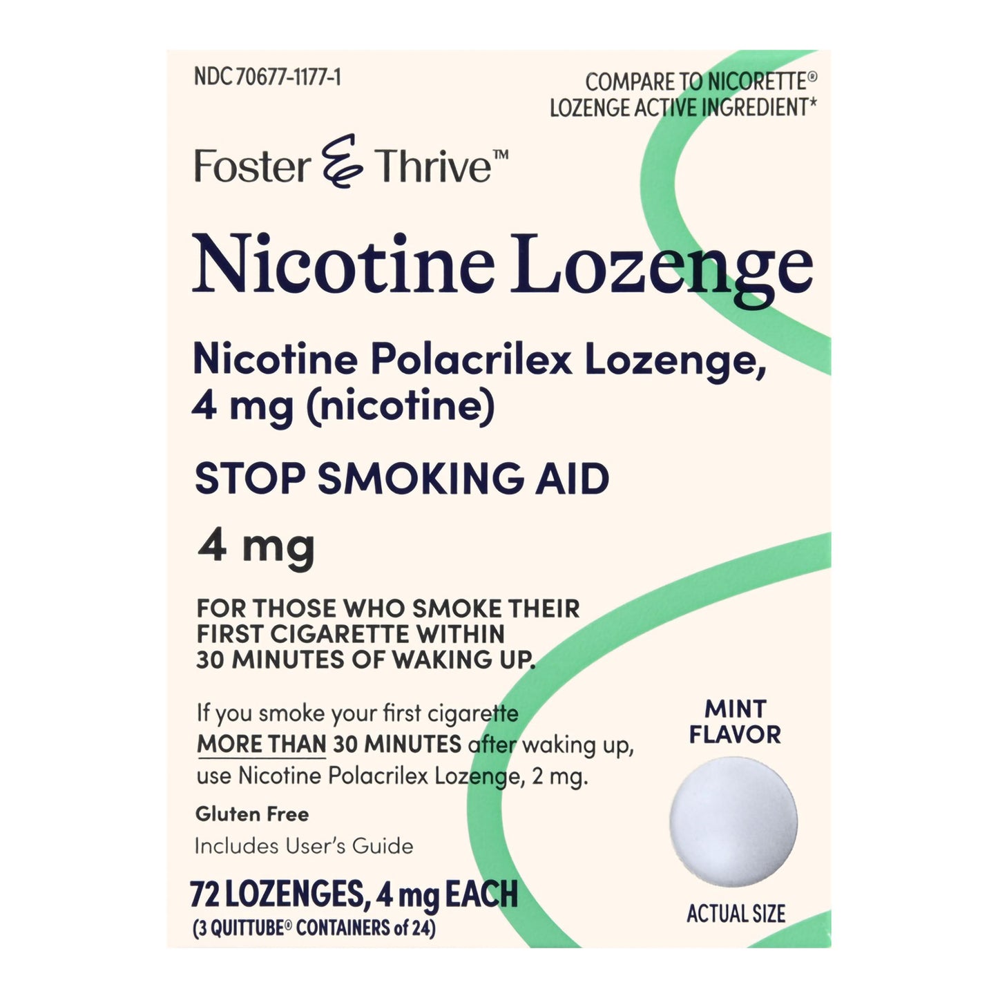 NICOTINE, LOZ FT MINT 4MG