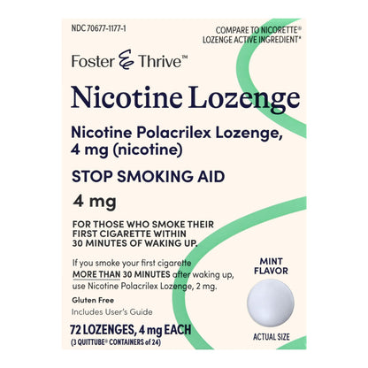 NICOTINE, LOZ FT MINT 4MG