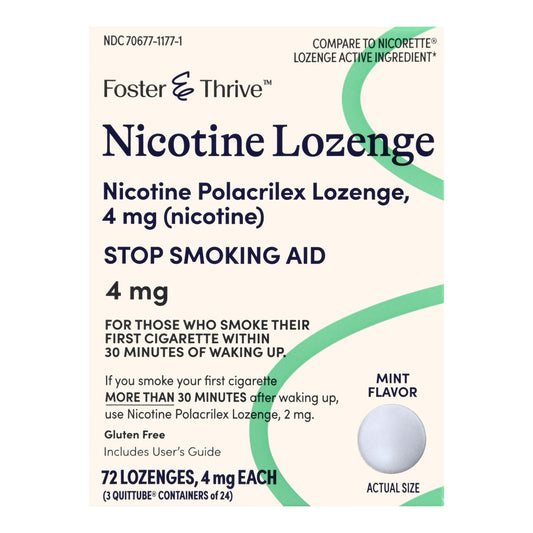 NICOTINE, LOZ FT MINT 4MG