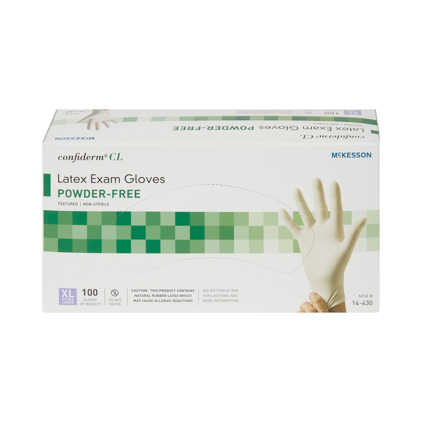 GLOVE, EXAM LTX XL N/S