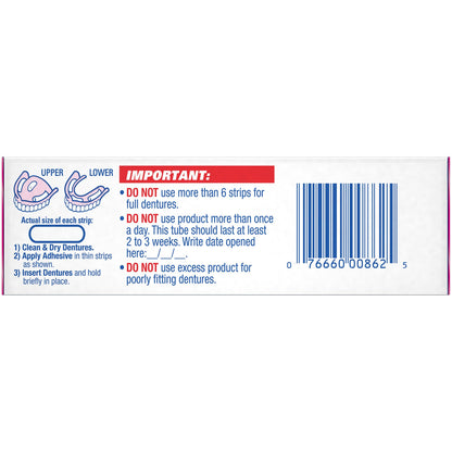 ADHESIVE, DENTURE FIXODENT ORIG CLEAN .75OZ