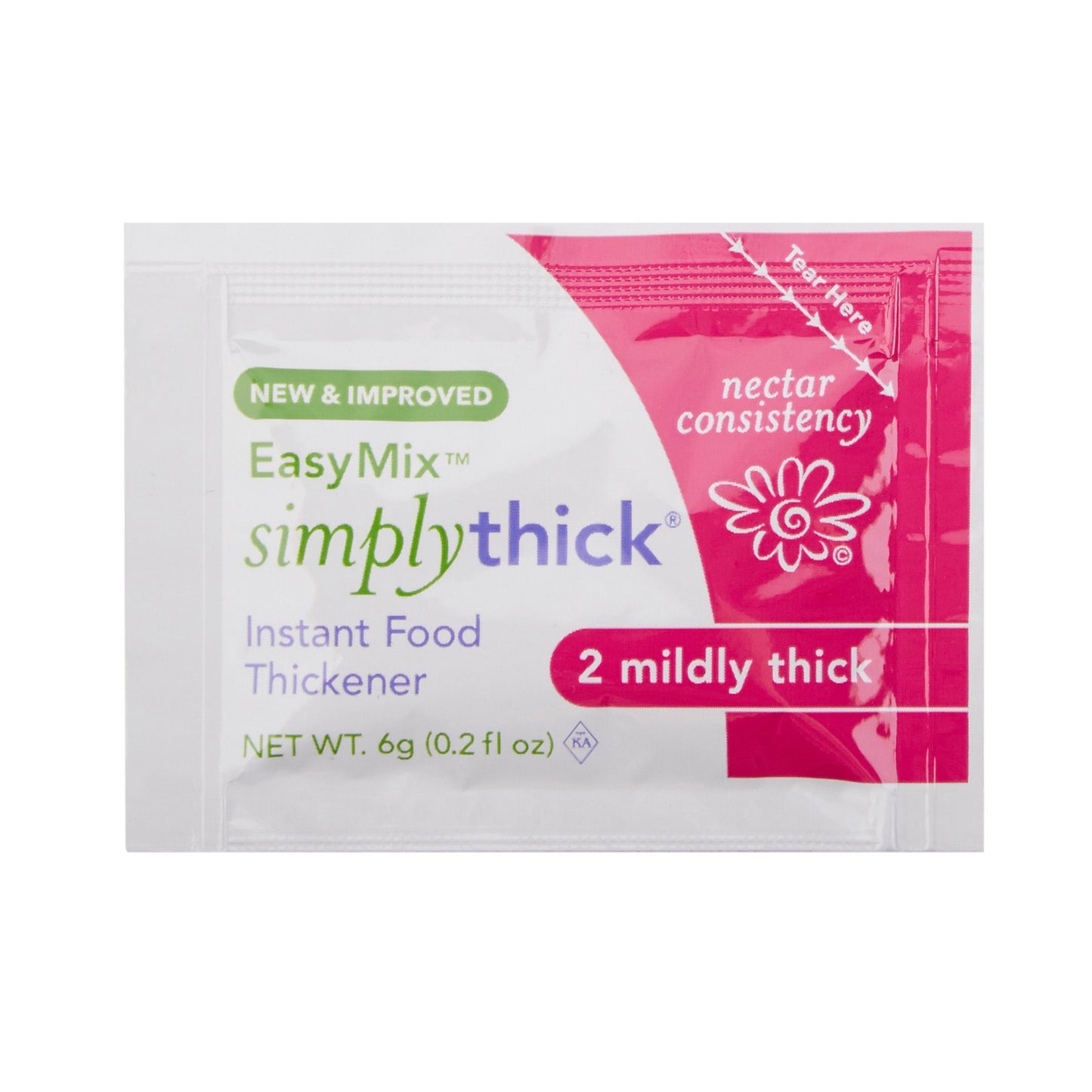 SIMPLY THICK, GEL NECTAR 6GM INDIVIDUAL PACKETS