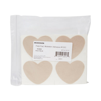 PEDI-PAD, MOLESKIN ADH #103-C/PK 10PK/CS)