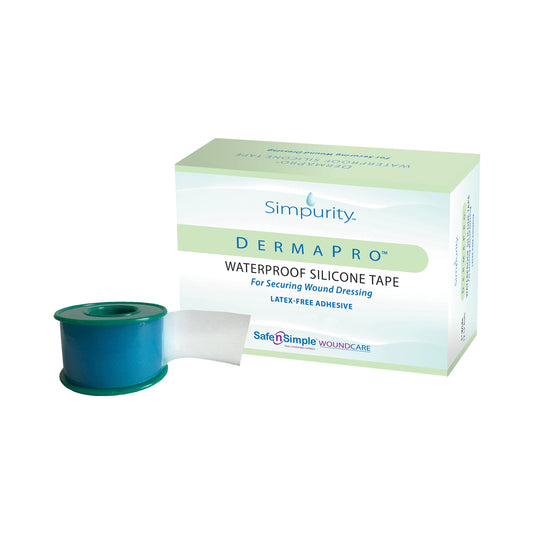 TAPE, WATERPROOF SILICONE DERMAPRO 2"X15'