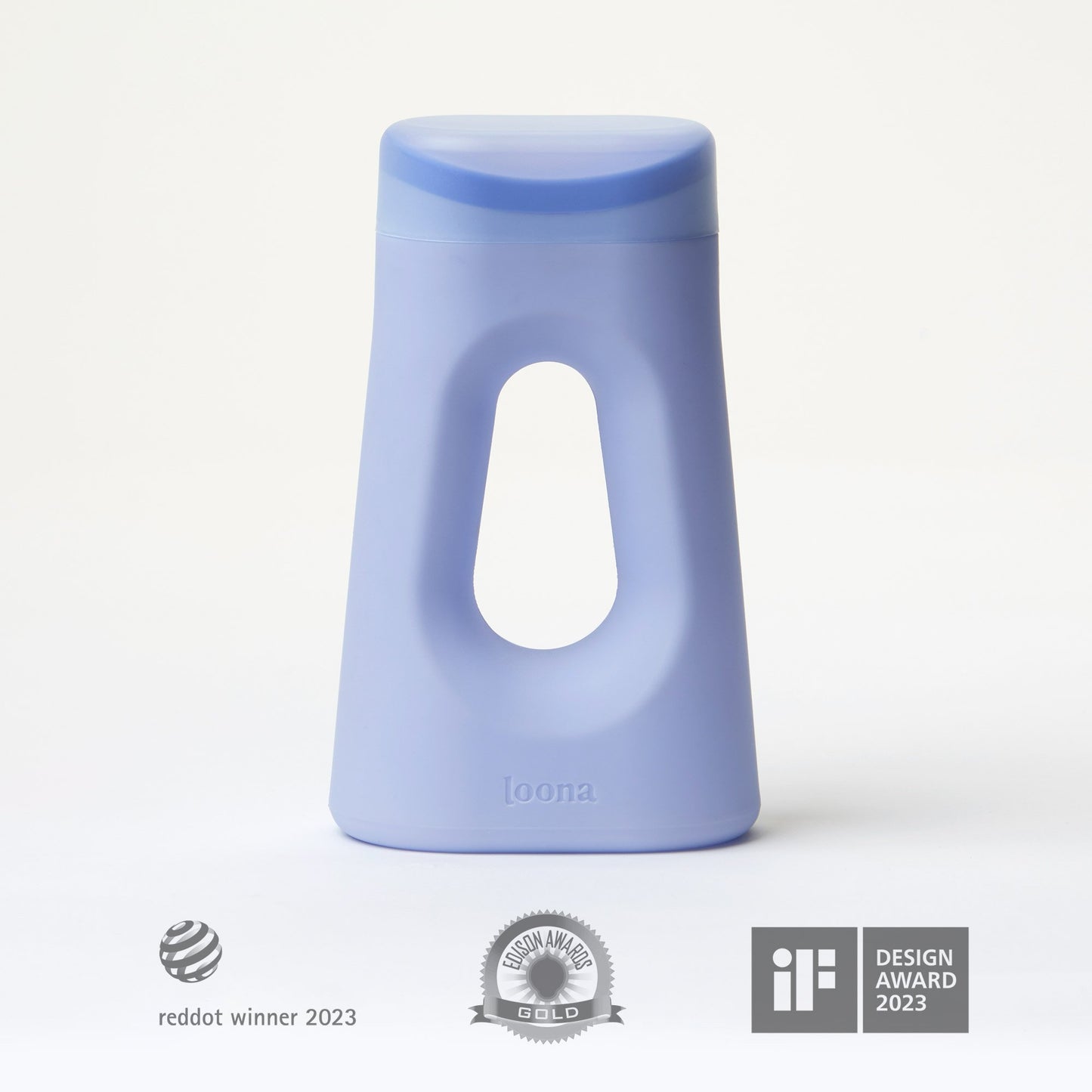 URINAL, PORTABLE F/BEDSIDE & ON-THE-GO LOONA FML BLU