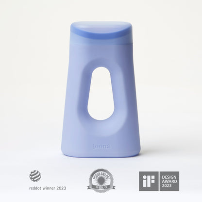 URINAL, PORTABLE F/BEDSIDE & ON-THE-GO LOONA FML BLU