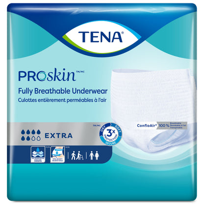 UNDERWEAR, TENA EXTRA PROTECTIVE 2XLG