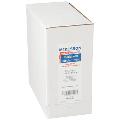 STOCKINETTE, TUBE POLY 4"X25YD
